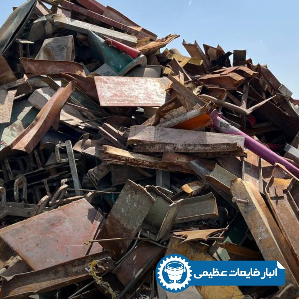 قیمت ضایعات آهن سنگین بار انبار ثامن