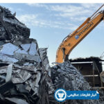 افزایش قیمت ضایعات آهن در انبار عظیمی